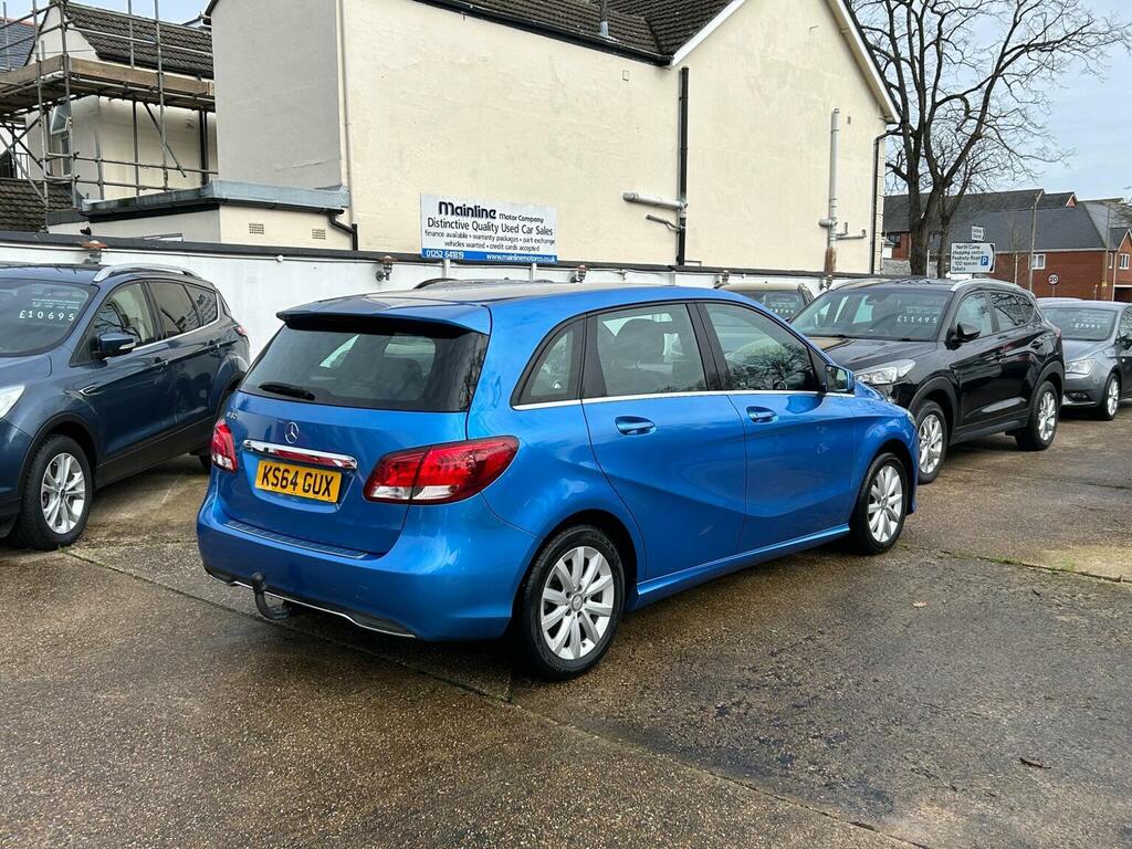 Mercedes-Benz B Class Mpv 1.6 B180 Se Euro 6 Ss 201464 Blue #5