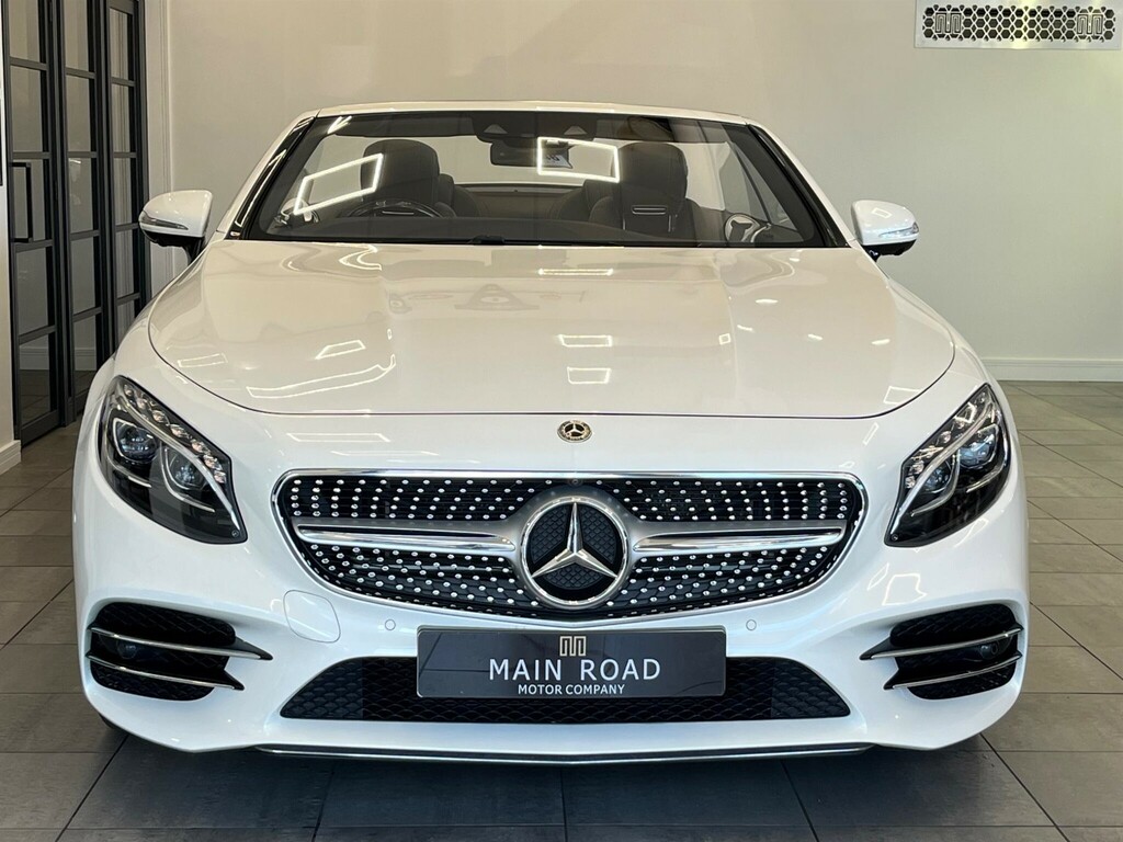 Mercedes-Benz S Class 4.0 V8 Biturbo Amg Line Premium Cabriolet G-tron White #6