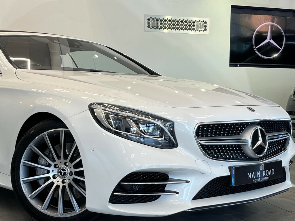 Mercedes-Benz S Class 4.0 V8 Biturbo Amg Line Premium Cabriolet G-tron White #4