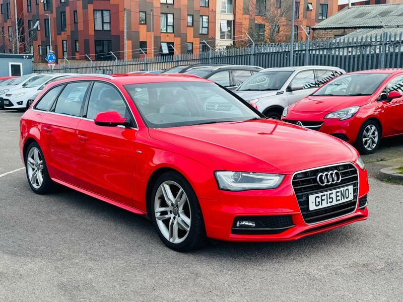 Audi A4 Avant 2.0 Tdi S Line Multitronic Euro 5 Ss Red