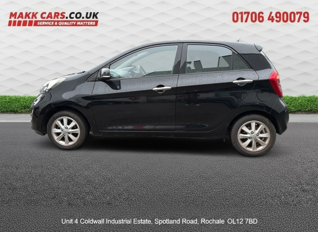 Kia Picanto Hatchback 1.0 2 201313 MW13BDZ Black #6