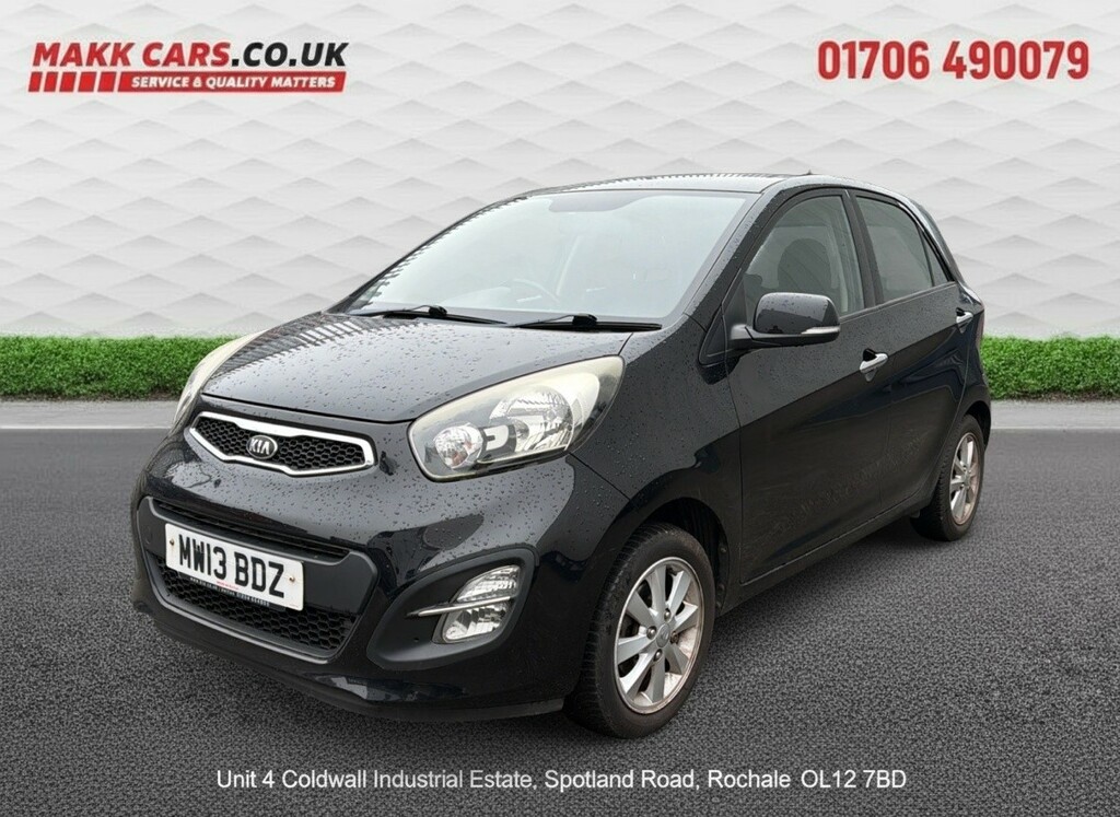 Kia Picanto Hatchback 1.0 2 201313 MW13BDZ Black #2