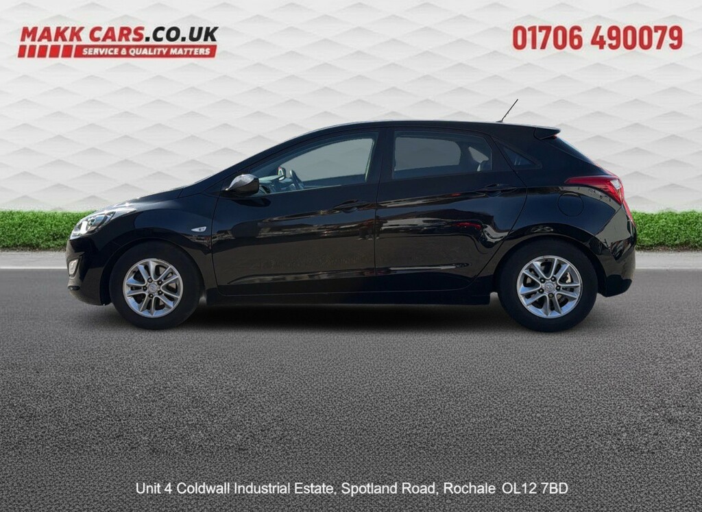 Hyundai I30 Hatchback 1.6 Crdi Blue Drive Active 201313 EO13BVP Black #5