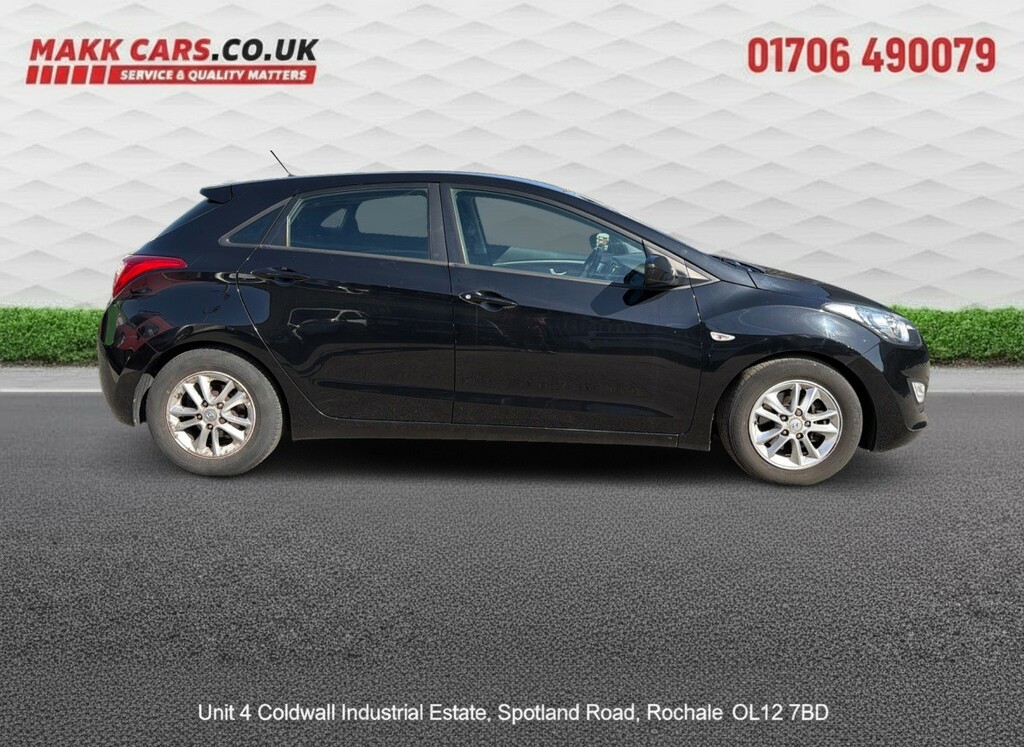 Hyundai I30 Hatchback 1.6 Crdi Blue Drive Active 201313 EO13BVP Black #6