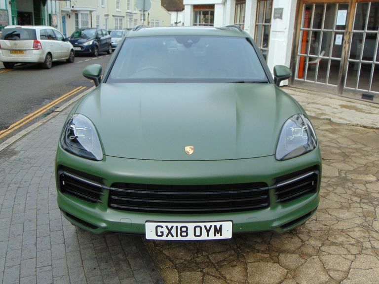 Porsche Cayenne Tiptronic S GX18OYM Green #6