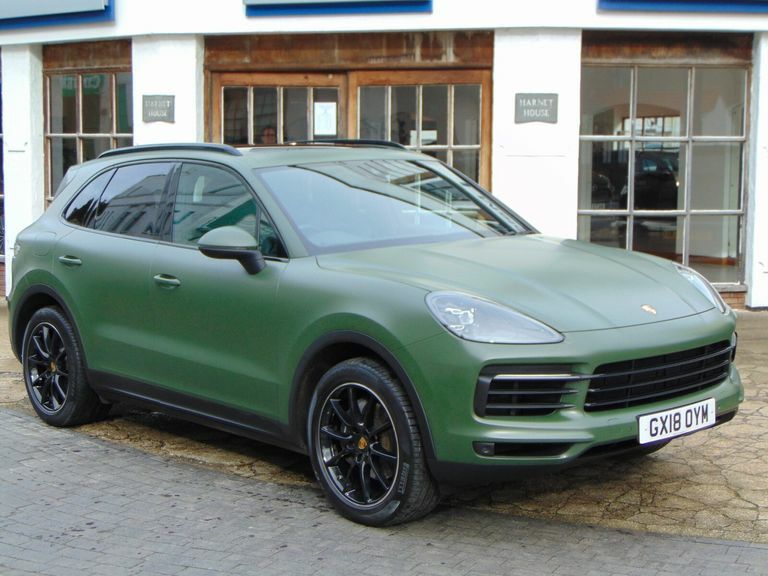 Porsche Cayenne Tiptronic S Green