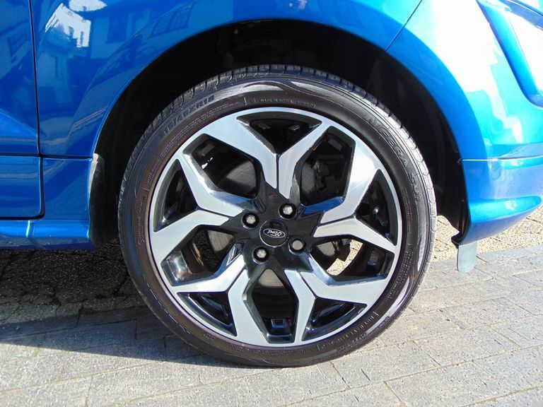 Ford Ecosport 1.0 Ecoboost 125 St-line GN69KZC Blue #4