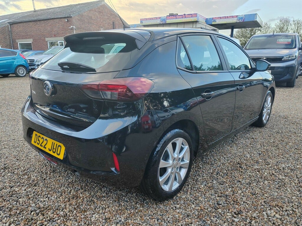 Vauxhall Corsa 1.2 Se Edition Euro 6 DS22JUO Black #5