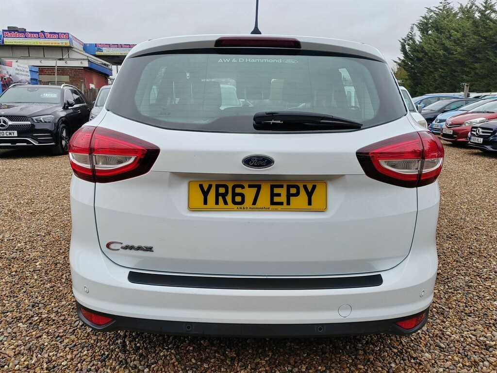 Ford C-Max 1.6 Ti-vct Zetec Euro 6 White #4