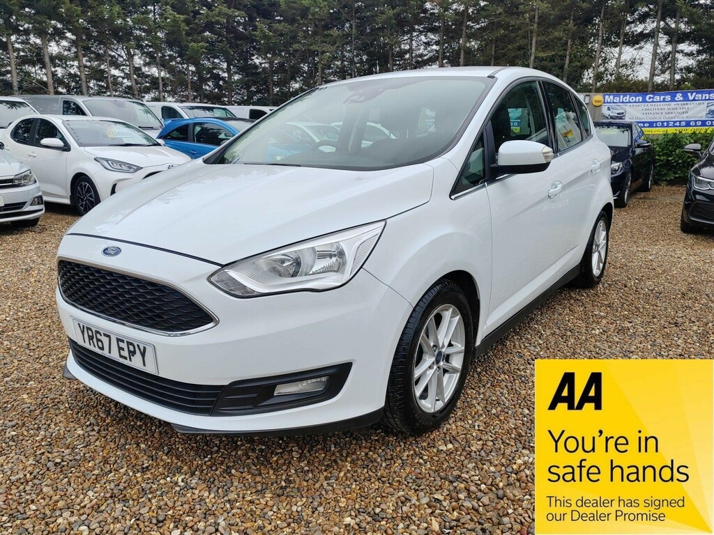 Ford C-Max 1.6 Ti-vct Zetec Euro 6 White