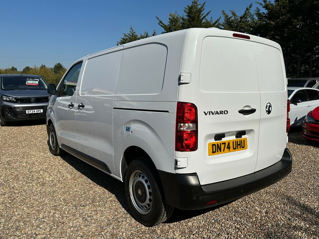 Vauxhall Vivaro 1.5 Turbo D Prime Swb Euro 6 Ss 6Dr DN74UHU White #3