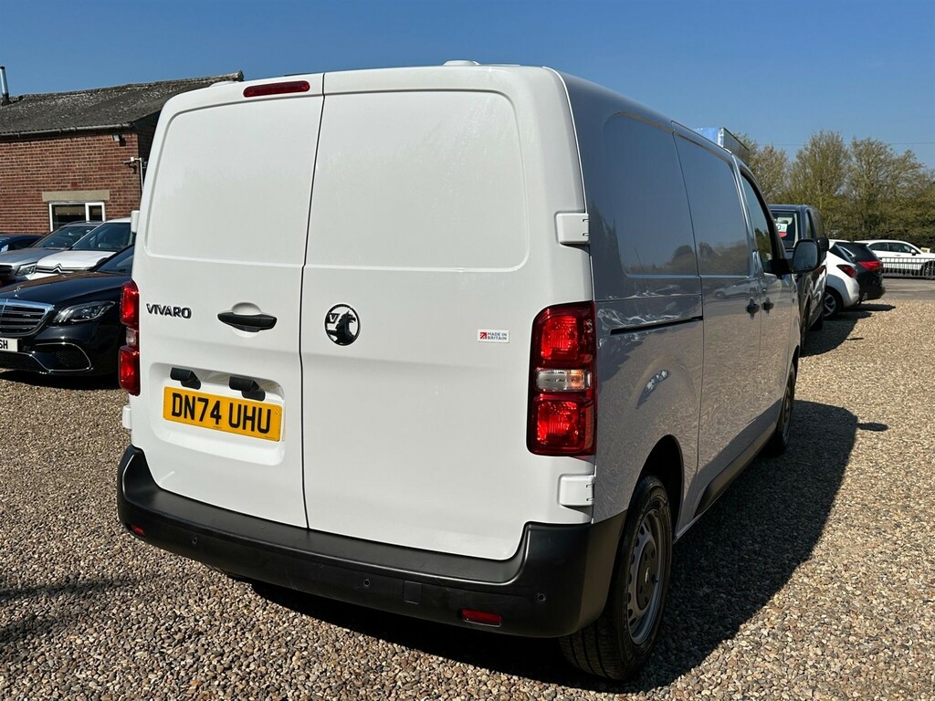 Vauxhall Vivaro 1.5 Turbo D Prime Swb Euro 6 Ss 6Dr DN74UHU White #5