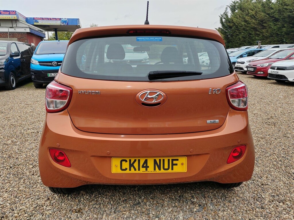 Hyundai I10 1.2 Se Euro 5 CK14NUF Orange #4