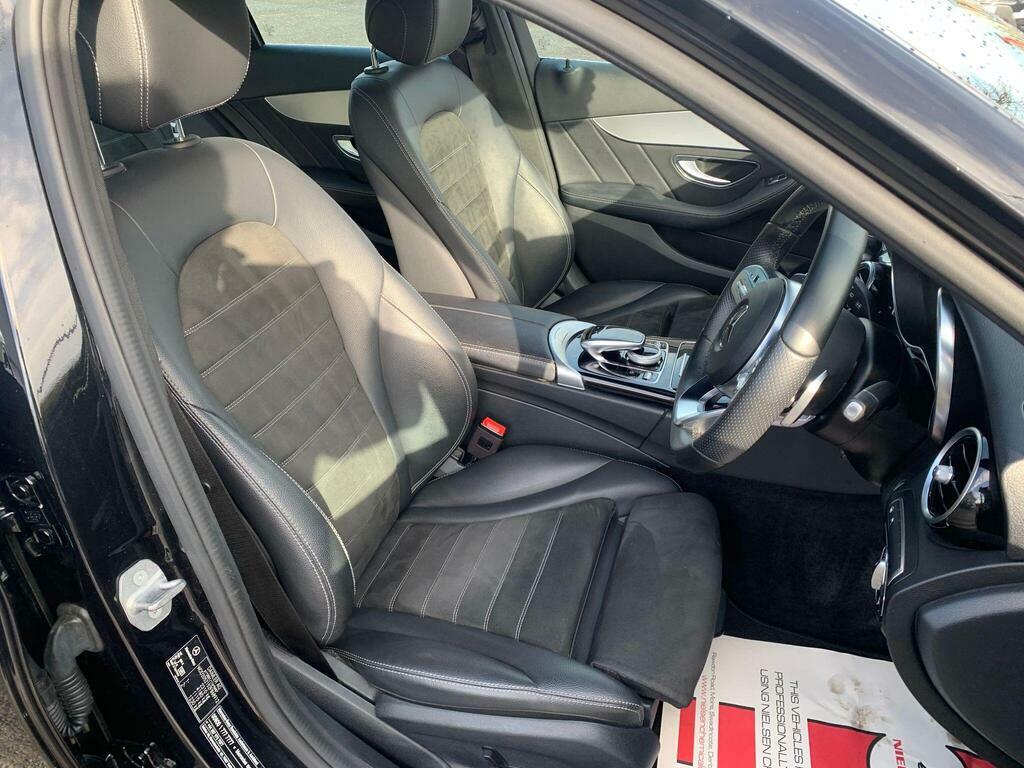 Mercedes-Benz C Class 2.0 C220d Amg Line Premium G-tronic 4Matic Euro Black #6