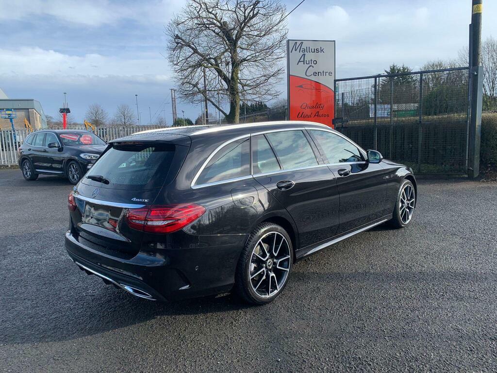 Mercedes-Benz C Class 2.0 C220d Amg Line Premium G-tronic 4Matic Euro Black #3