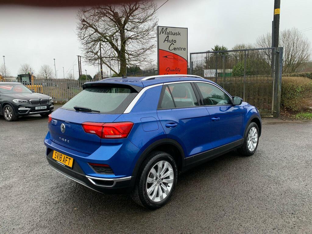 Volkswagen T-Roc 1.5 Tsi Evo Se Euro 6 S S SV18AFT Blue #4
