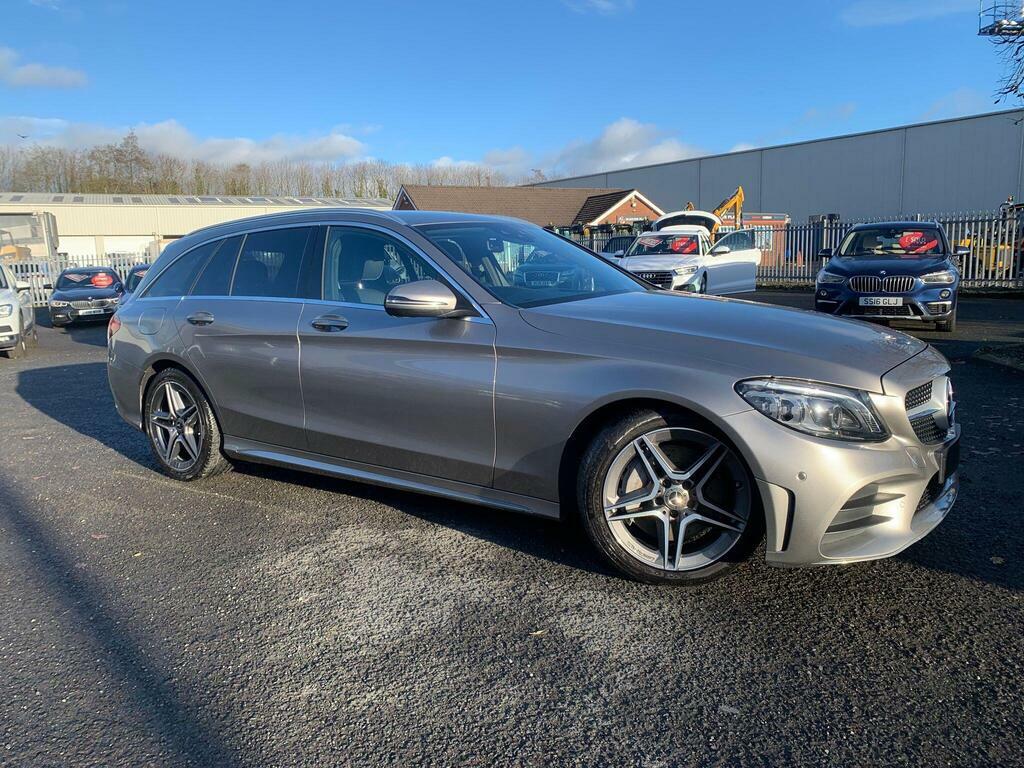 Mercedes-Benz C Class 2.0 C300d Amg Line G-tronic Euro 6 S S Silver