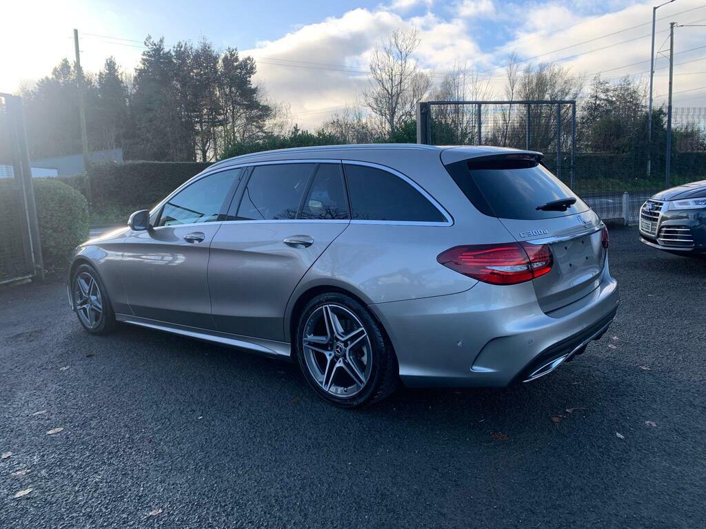 Mercedes-Benz C Class 2.0 C300d Amg Line G-tronic Euro 6 S S  Silver #2