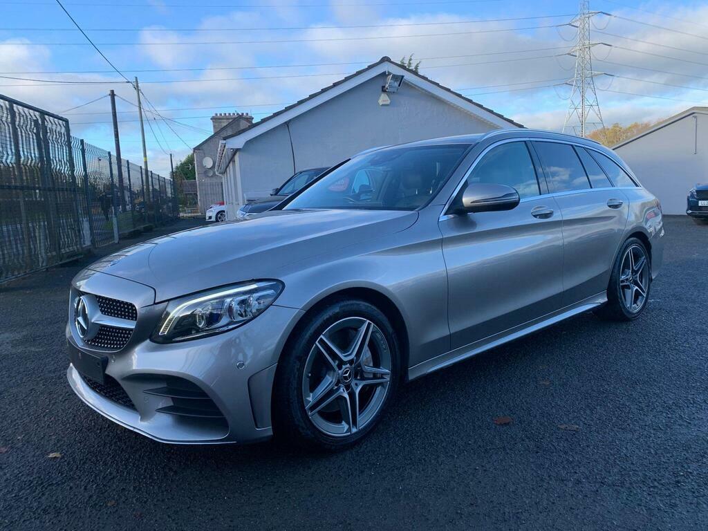 Mercedes-Benz C Class 2.0 C300d Amg Line G-tronic Euro 6 S S  Silver #3