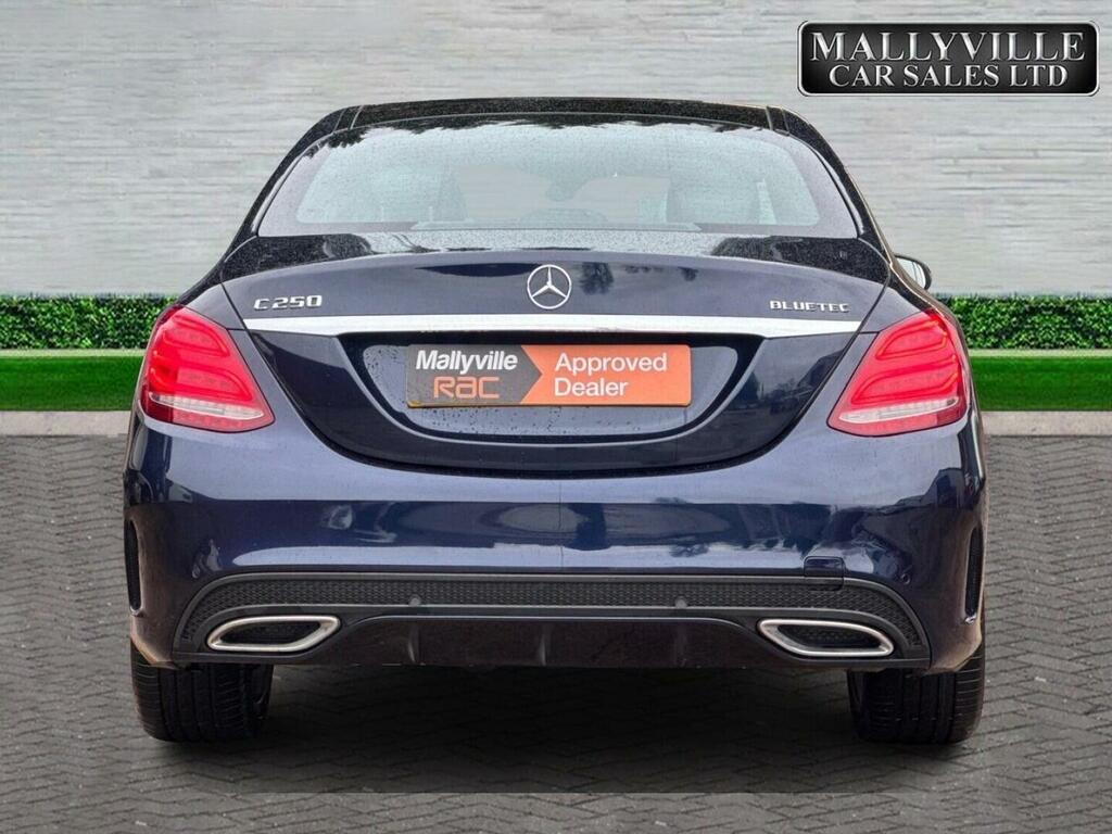 Mercedes-Benz C Class Saloon 2.1 C250d Amg Line Premium 7G-tronic Eur KV65GTF Blue #6