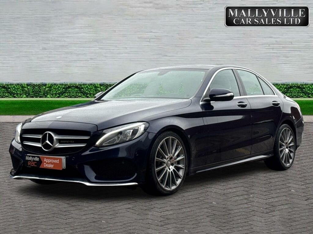 Mercedes-Benz C Class Saloon 2.1 C250d Amg Line Premium 7G-tronic Eur KV65GTF Blue #3