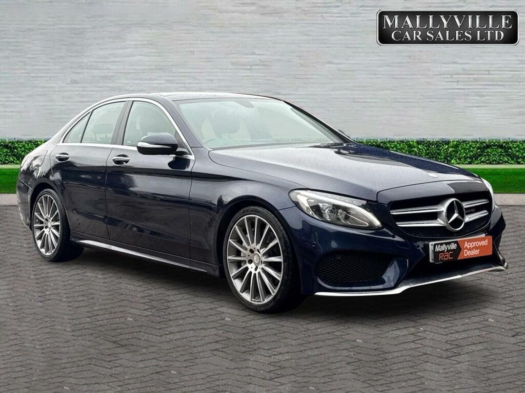 Mercedes-Benz C Class Saloon 2.1 C250d Amg Line Premium 7G-tronic Eur Blue