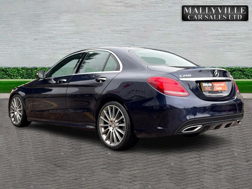 Mercedes-Benz C Class Saloon 2.1 C250d Amg Line Premium 7G-tronic Eur KV65GTF Blue #4
