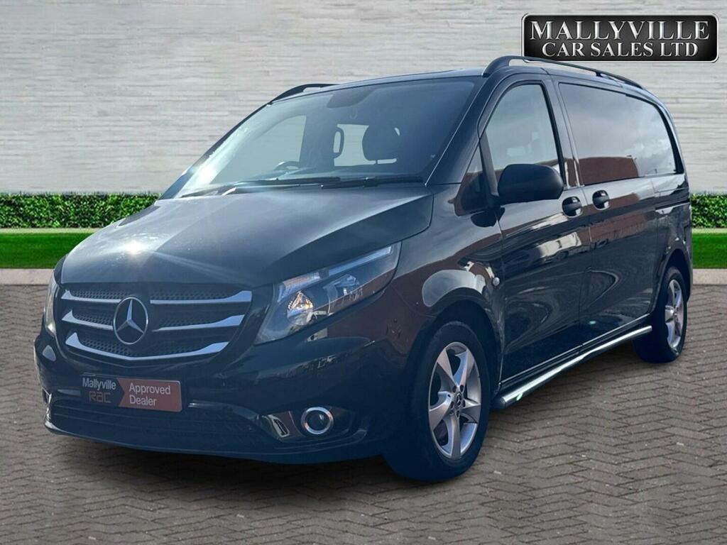 Mercedes-Benz Vito Combi Van 2.1 119 Cdi Bluetec Sport Crew Van G-tro WR19KHG Black #3