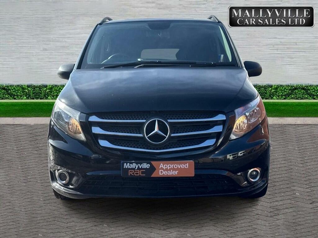 Mercedes-Benz Vito Combi Van 2.1 119 Cdi Bluetec Sport Crew Van G-tro WR19KHG Black #2