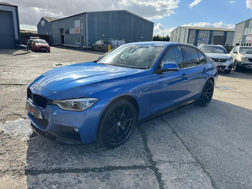 BMW 3 Series Saloon 3.0 335D M Sport Xdrive Euro 6 Ss 4 YD17FGX Blue #2