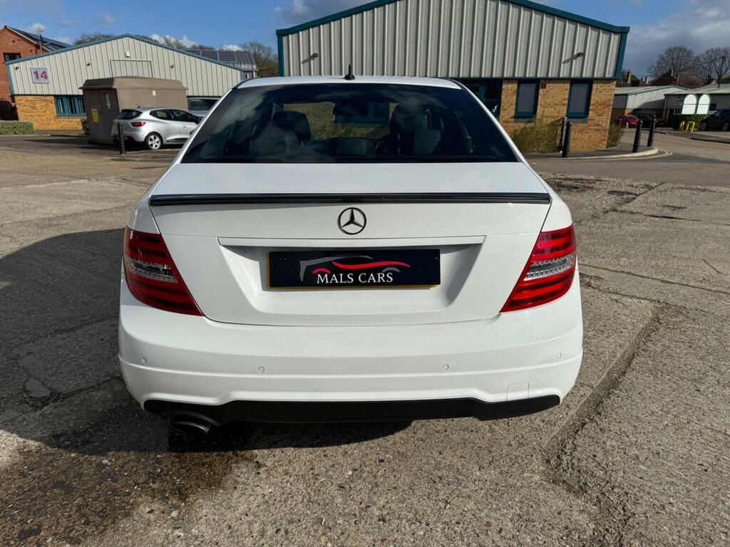 Mercedes-Benz C Class Saloon 1.8 C250 Blueefficiency Amg Sport Plus G-tr KY62XEF White #4