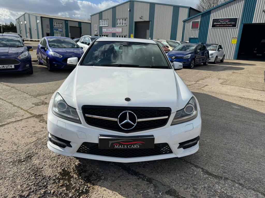Mercedes-Benz C Class Saloon 1.8 C250 Blueefficiency Amg Sport Plus G-tr KY62XEF White #6