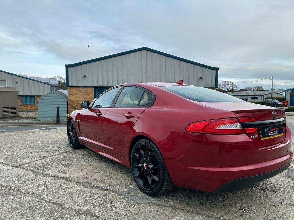 Jaguar XF Saloon 2.2D R-sport Black Euro 5 Ss 2 FA15HGJ Red #6