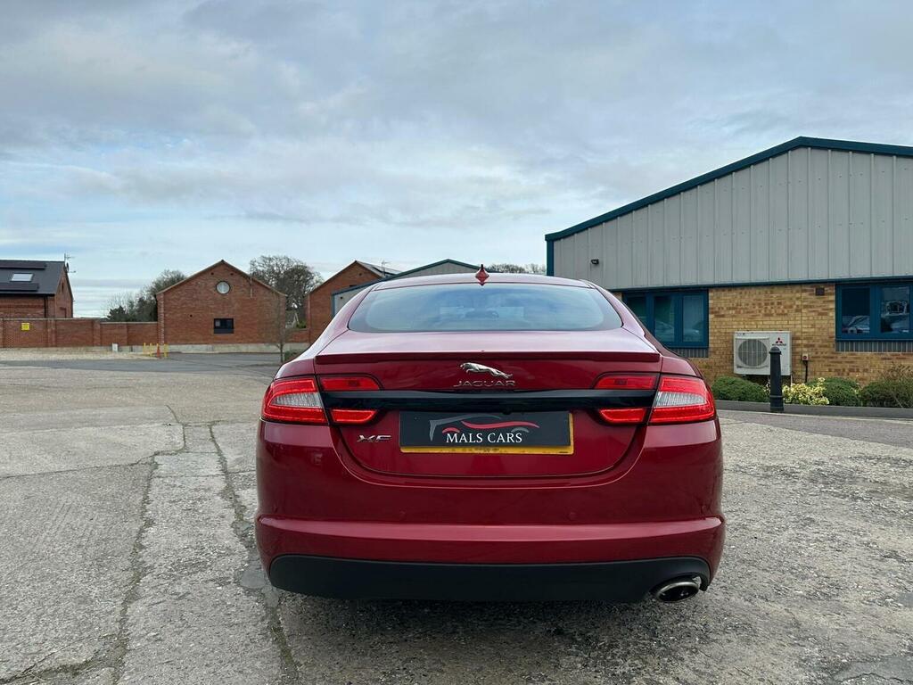 Jaguar XF Saloon 2.2D R-sport Black Euro 5 Ss 2 FA15HGJ Red #4