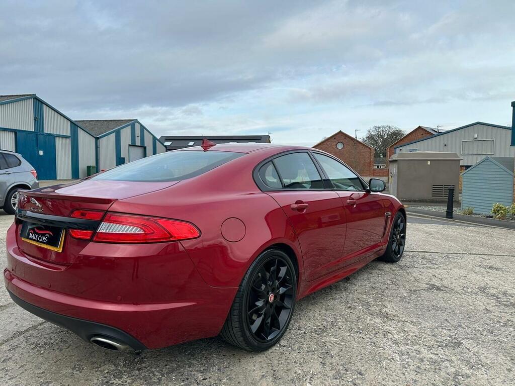 Jaguar XF Saloon 2.2D R-sport Black Euro 5 Ss 2 FA15HGJ Red #5