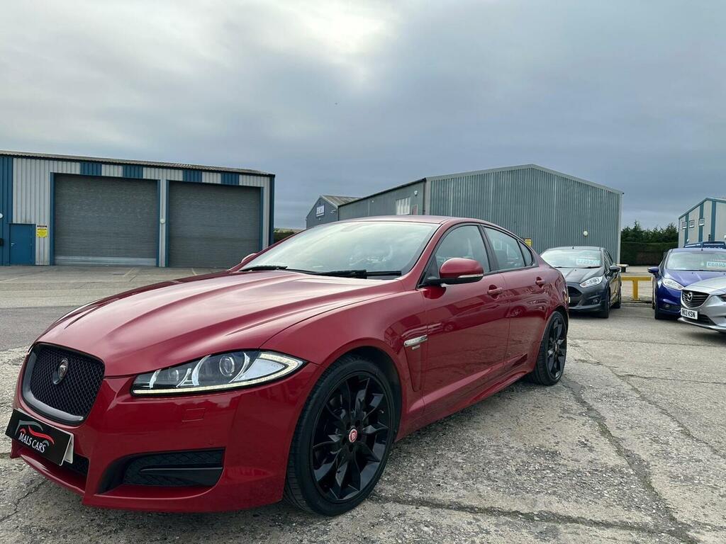 Jaguar XF Saloon 2.2D R-sport Black Euro 5 Ss 2 FA15HGJ Red #2