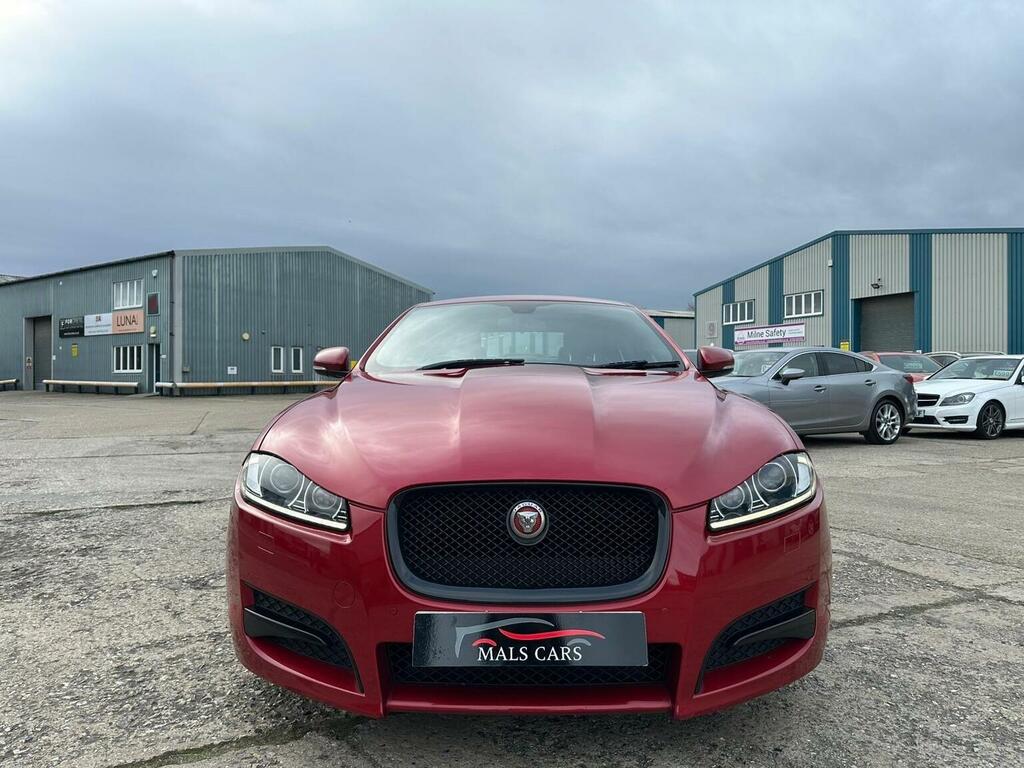 Jaguar XF Saloon 2.2D R-sport Black Euro 5 Ss 2 FA15HGJ Red #3