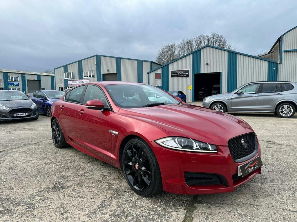 Jaguar XF Saloon 2.2D R-sport Black Euro 5 Ss 2 Red