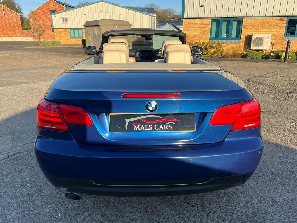 BMW 3 Series Convertible 2.0 320D M Sport Steptronic Euro 5 Blue #6