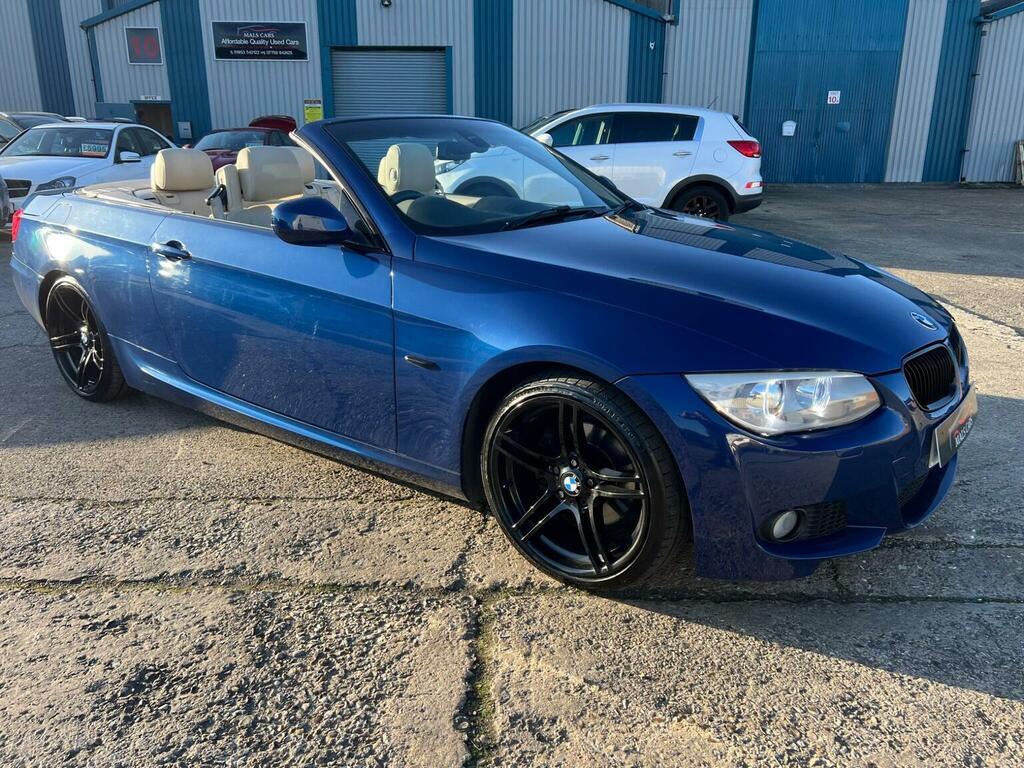BMW 3 Series Convertible 2.0 320D M Sport Steptronic Euro 5 Blue