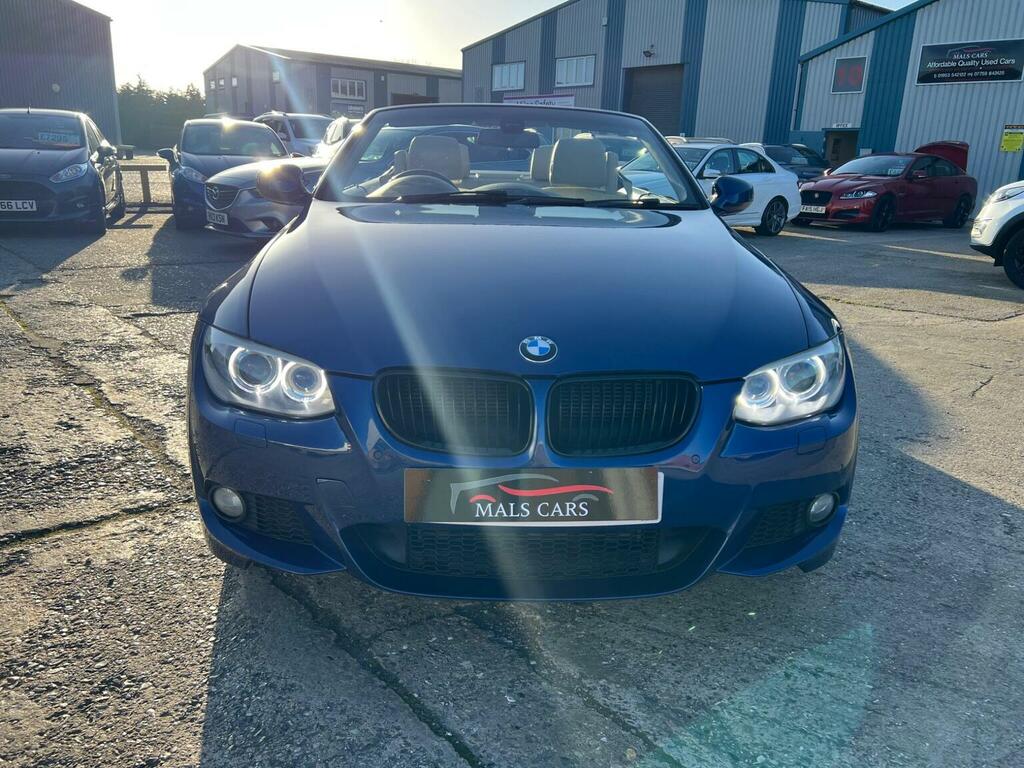 BMW 3 Series Convertible 2.0 320D M Sport Steptronic Euro 5 Blue #3