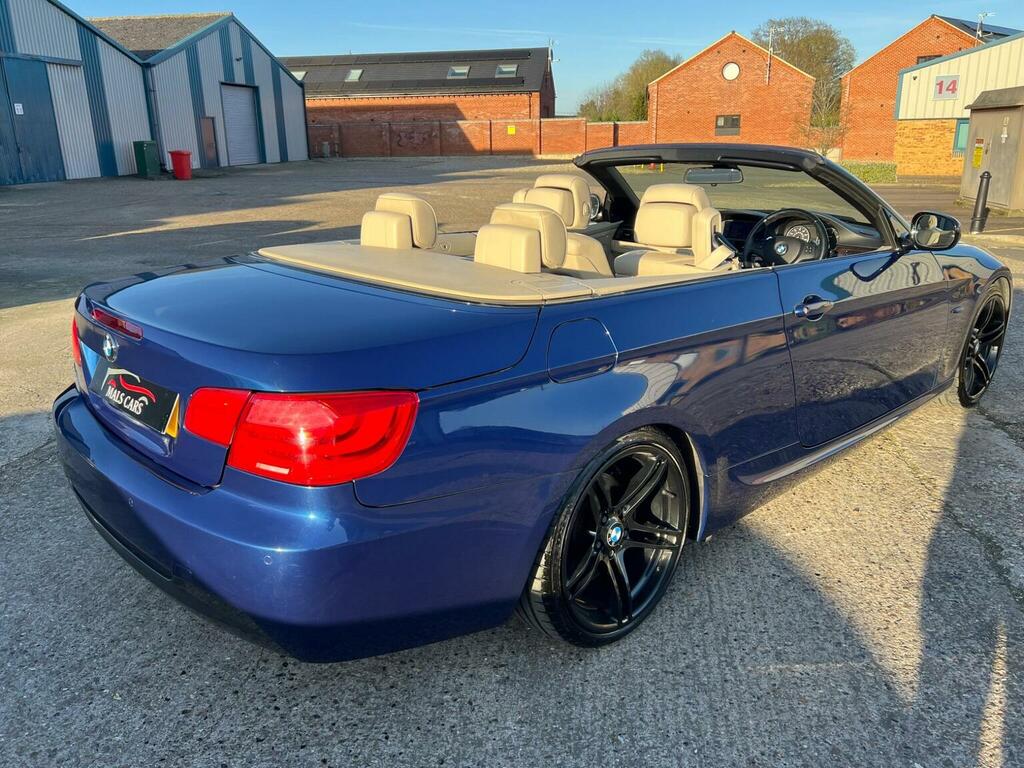 BMW 3 Series Convertible 2.0 320D M Sport Steptronic Euro 5 Blue #5