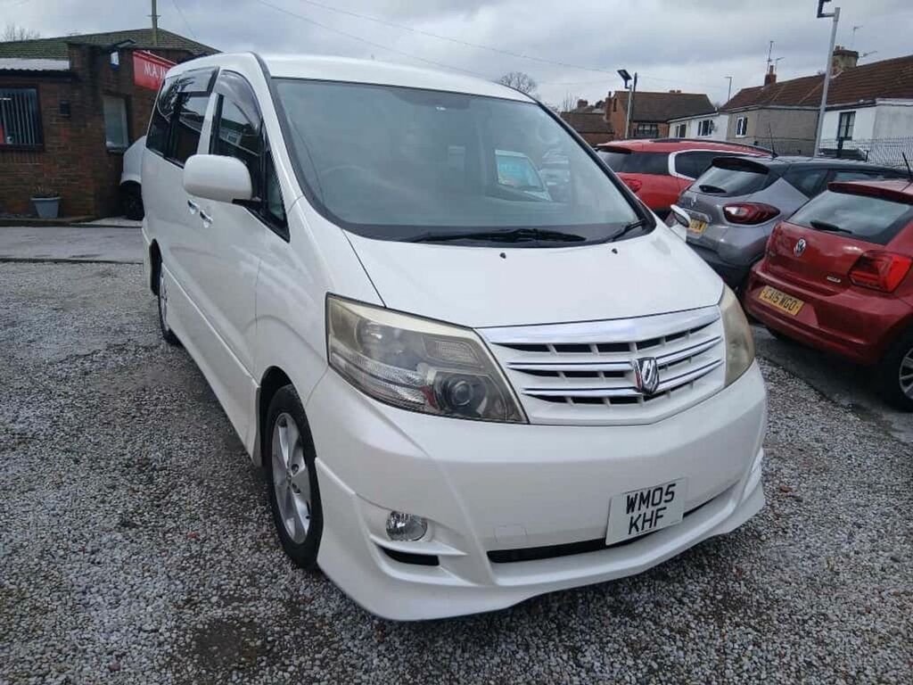 Toyota Alphard Mpv White #2