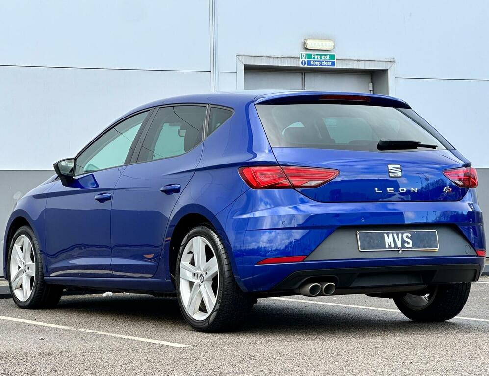 Seat Leon Hatchback 2.0 Tdi Fr Dsg Euro 6 Ss 201969 NL69CNU Blue #4