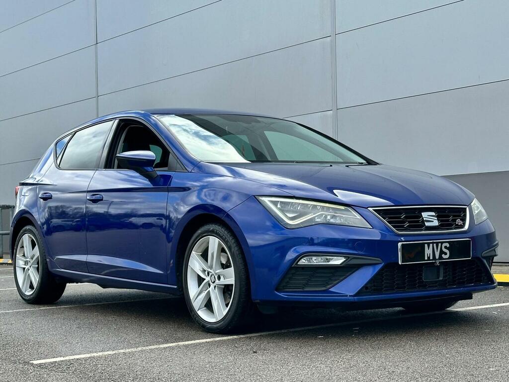 Seat Leon Hatchback 2.0 Tdi Fr Dsg Euro 6 Ss 201969 NL69CNU Blue #6
