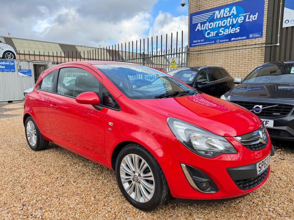 Vauxhall Corsa Hatchback 1.2 16V Se Euro 5 201363 Red