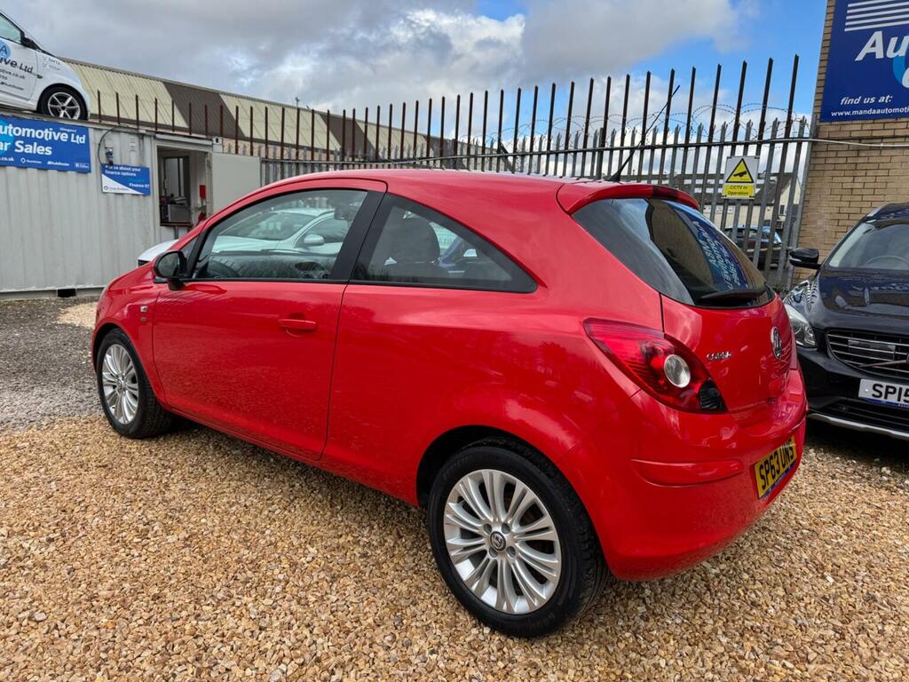Vauxhall Corsa Hatchback 1.2 16V Se Euro 5 201363 SP63UNS Red #4
