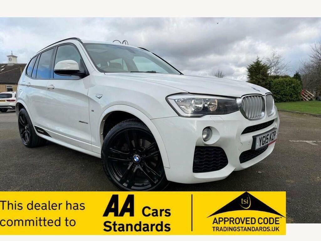 BMW X3 3.0 35D M Sport Xdrive Euro 6 S S White