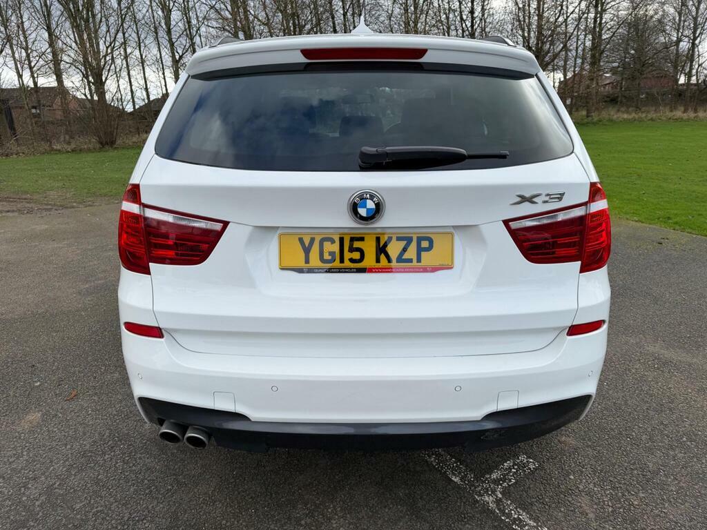 BMW X3 3.0 35D M Sport Xdrive Euro 6 S S White #6