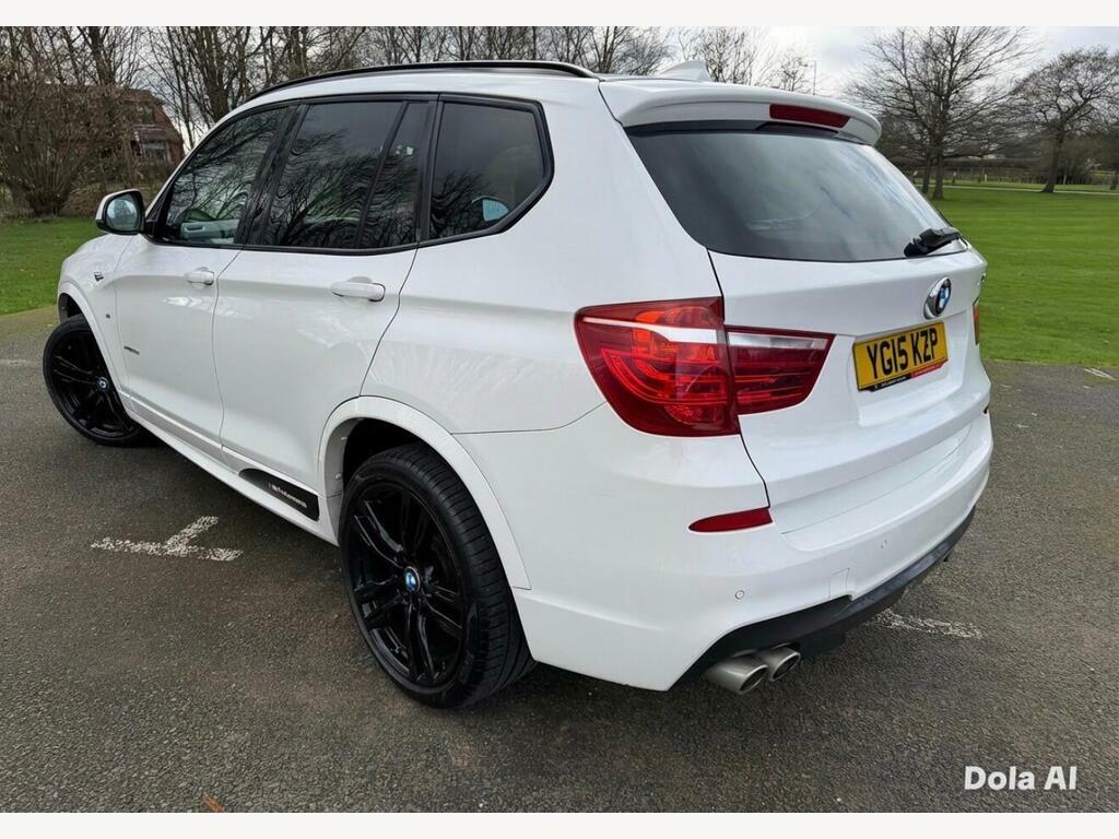 BMW X3 3.0 35D M Sport Xdrive Euro 6 S S White #5